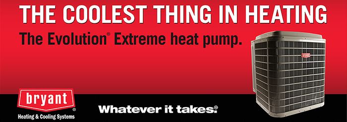 Heat pump banner